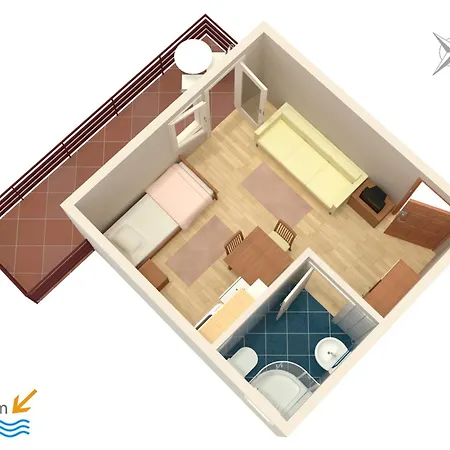 With A Parking Space - 4172 Apartment *
