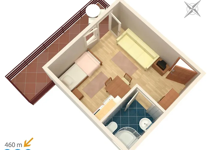 With A Parking Space - 4172 Appartement *