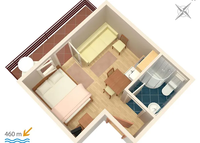 Appartement With A Parking Space - 4172